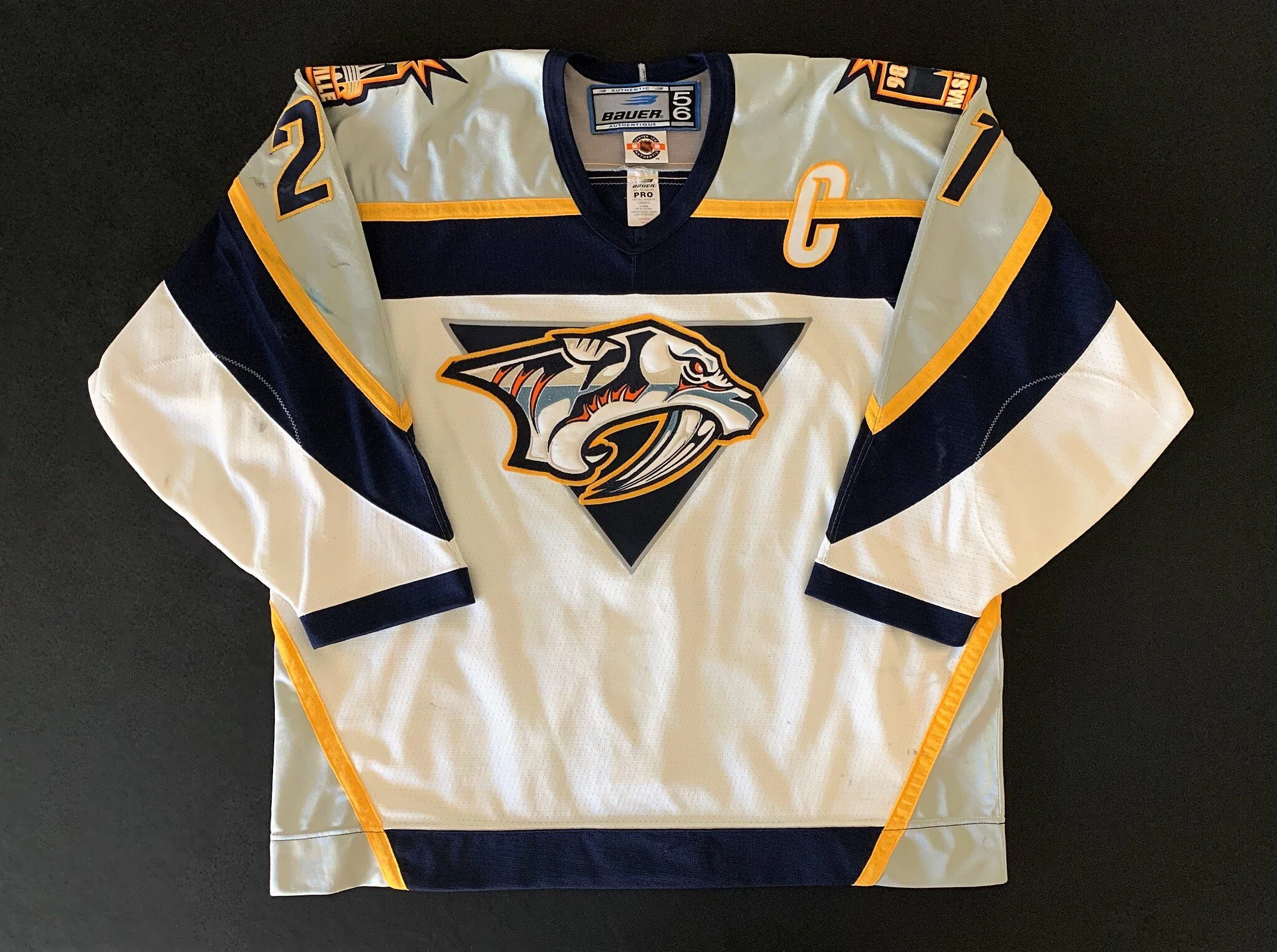 Nashville predators jersey history shop